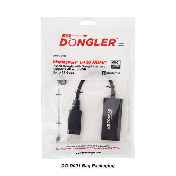 DO-D001 - ProAV 4K DisplayPort 1.4 Pigtail Dongle Adapter - Image 2