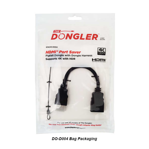 DO-D004 - HDMI Port Saver Pigtail Dongle Adapter - Image 2