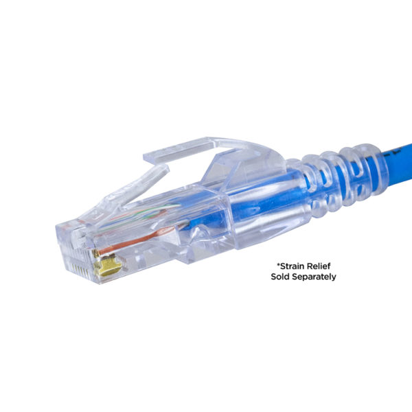 S45-1000 - Simply45® Cat5e Unshielded Standard Series RJ45 Modular Plugs 100 pc/Jar - Image 4