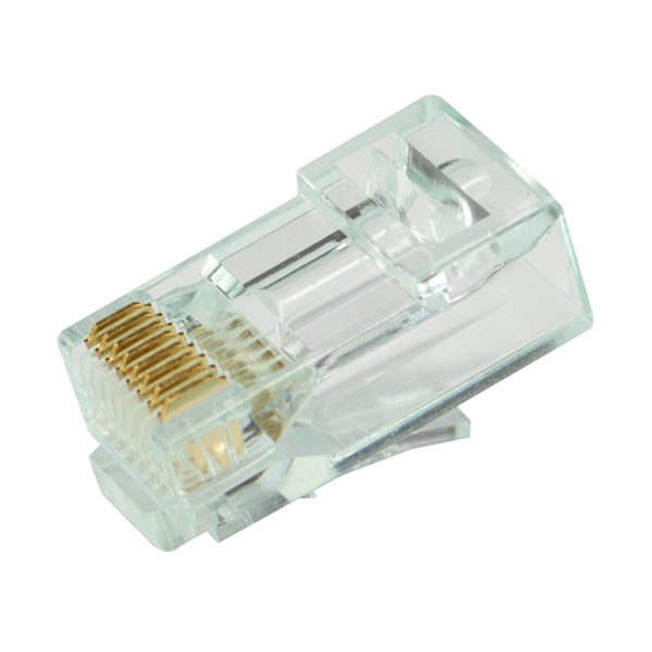 S45-1100 - Simply45® Cat6 Unshielded Standard Series RJ45 Modular Plugs. 100 pc/Jar - Image 3