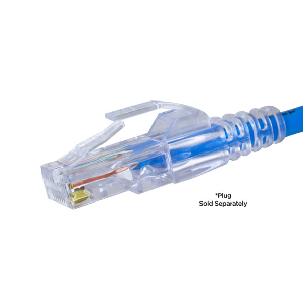 S45-B001 – Cat5e UTP Integrated Strain Reliefs for Simply45® Pass-Through, ProSeries & Standard RJ45 –  100 pc/Resealable Bag - Image 3