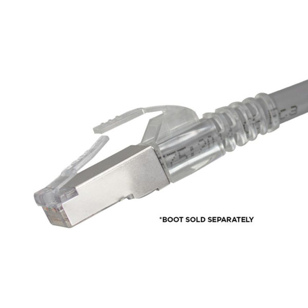 S45-1550 - Simply45® Cat5e Shielded Internal Ground Pass-Through RJ45 Modular Plugs 50 pc Clamshell - Image 5