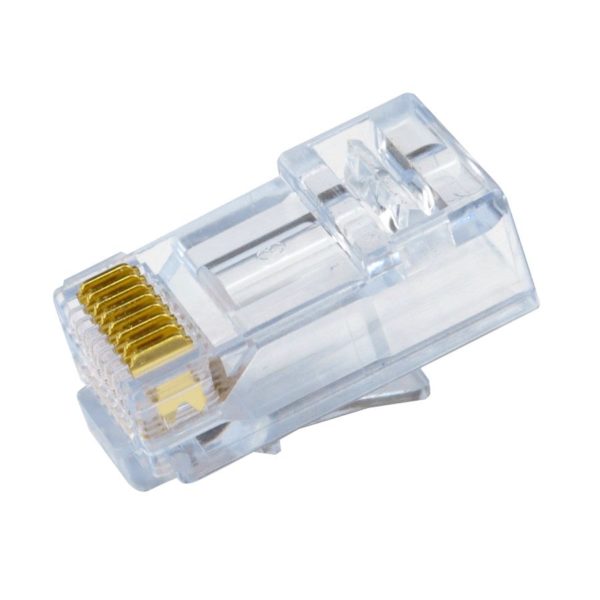S45-1505 - Cat5e Unshielded - Pass Through RJ45 - 500 Plugs - Image 4