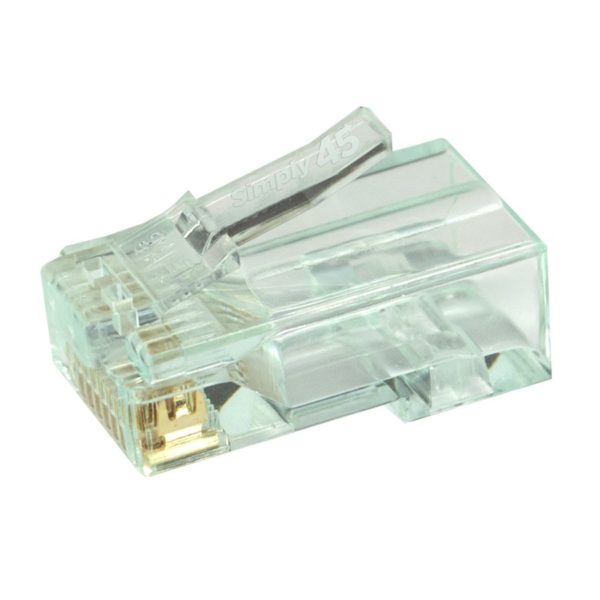 S45-1605 - Cat6 Unshielded - Pass Through RJ45 - 500 Plugs - Image 2