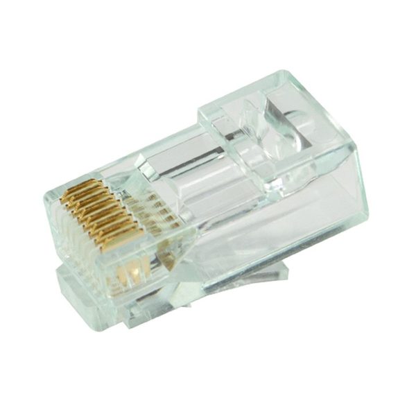 S45-1605 - Cat6 Unshielded - Pass Through RJ45 - 500 Plugs - Image 3