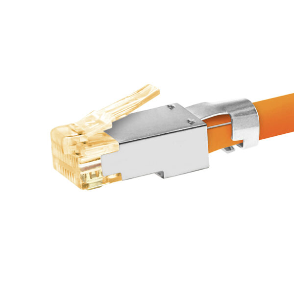 S45-1155 – Simply45® 10G Cat6a/7/7a  Shielded External Ground – Standard Series RJ45 with Bar45® 50 pc/Jar - Image 4