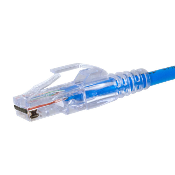 S45-1505P – Simply45® ProSeries Cat5e Unshielded Pass-Through RJ45 Modular Plugs with Cap45® 500 pc/Jar - Image 3