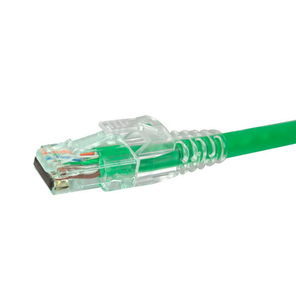 S45-1601P - Simply45® ProSeries Cat6 Unshielded Pass-Through RJ45 Modular Plugs with Cap45® 50 pc Clamshell - Image 3