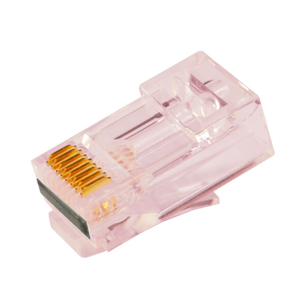 S45-1701P - Simply45® ProSeries Cat6/6a Unshielded Pass-Through RJ45 Modular Plugs with Cap45® 50 pc Clamshell - Image 5