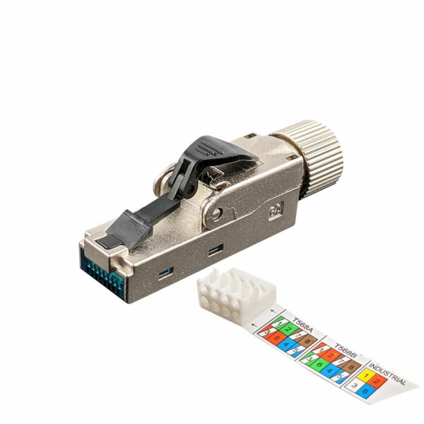 S45-1710S - 10G Rated RJ45 Field Plug - 1 EA/BAG