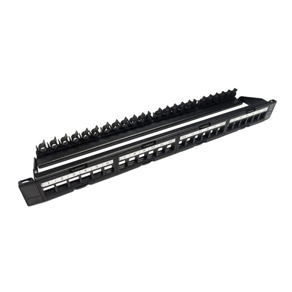 S45-2024UP - 24 port patch panel, Unloaded