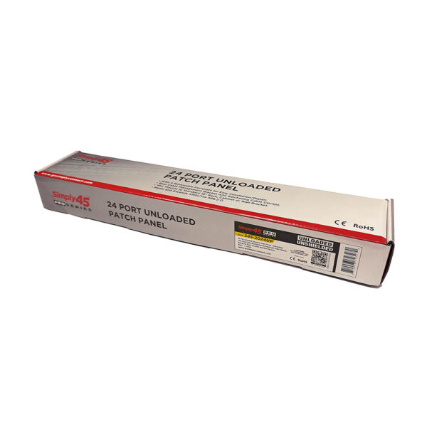 S45-2024UP - 24 port patch panel, Unloaded - Image 6