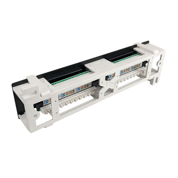 S45-2512 - 12-Port Wall Mount Cat5e UTP Patch Panel - Image 3