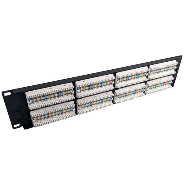 S45-2548 - 48 Port Loaded - Cat5e UTP Patch Panel - Image 2