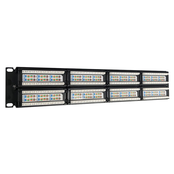 S45-2624 - 24 Port Loaded - Cat6 UTP Patch Panel - Image 3