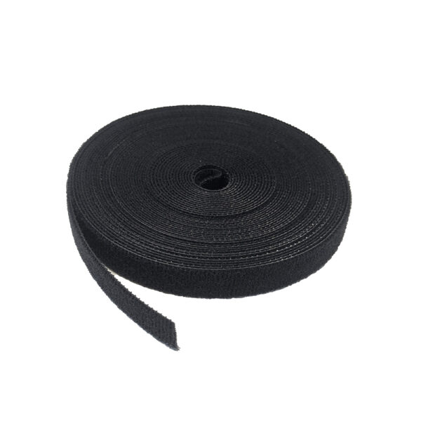 S45-7034 - 3/4-inch Black Hook and Loop, 25’ - 1ea Bag
