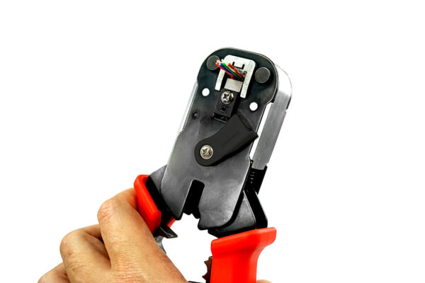 S45-C101 – Simply45® PROSeries All-In-One RJ45 Crimp Tool for all S45 UTP & STP Pass-Through & Standard Connectors - 1ea/Blister Card - Image 4