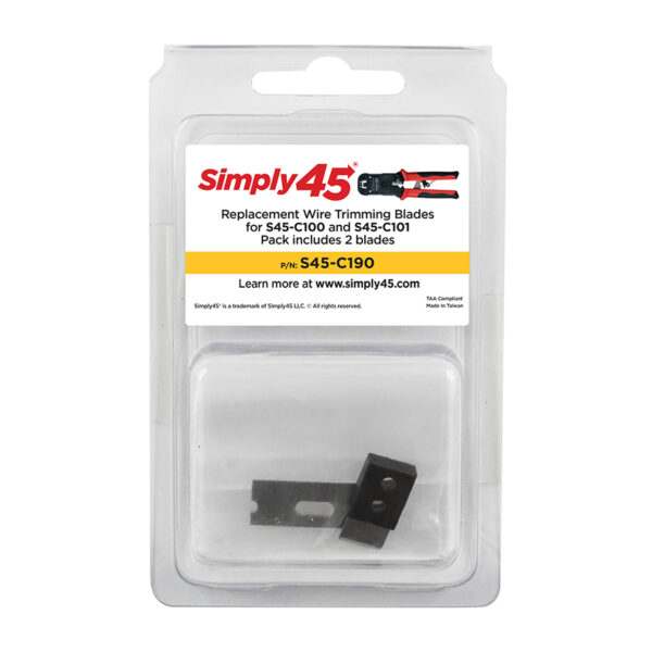 S45-C190 - Crimp Tool Replacement Blades - Image 2
