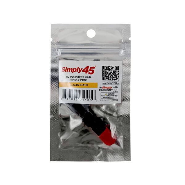 S45-P310 - Punchdown Blade, 110 Style - 1 Ea/Blister - Image 2