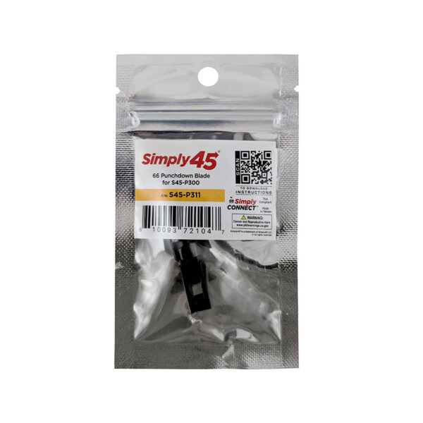 S45-P311 - Punchdown Blade, 66 Style - 1 Ea/Blister - Image 3