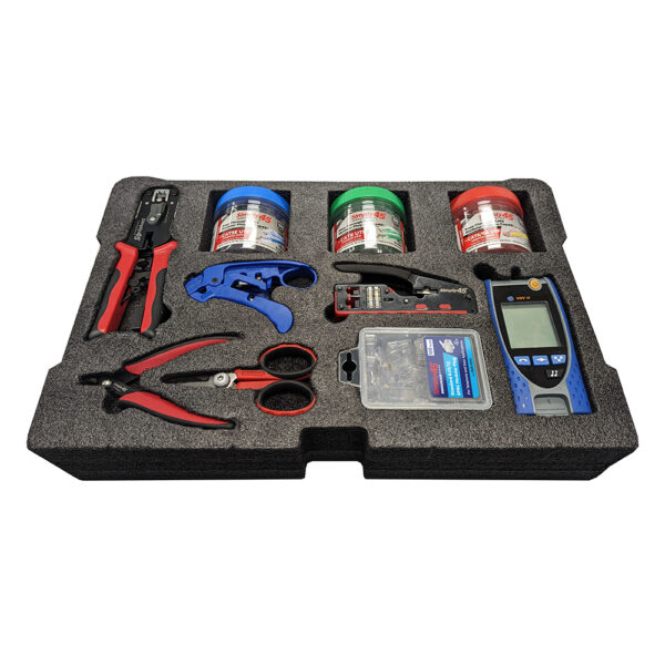 S45-PSKMP1NC - Simply45® ProSeries Category Cable Termination Kit with Milwaukee® Packout Insert (Case NOT Included)