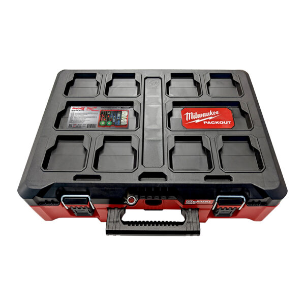 S45-PSKMP2 – PROSeries Milwaukee Packout w/ Cat6, Cat6 STP, PROSeries crimper, Speed Jack Termination Tool, Stubby Screwdriver, stripper, cutters - Case - Image 3