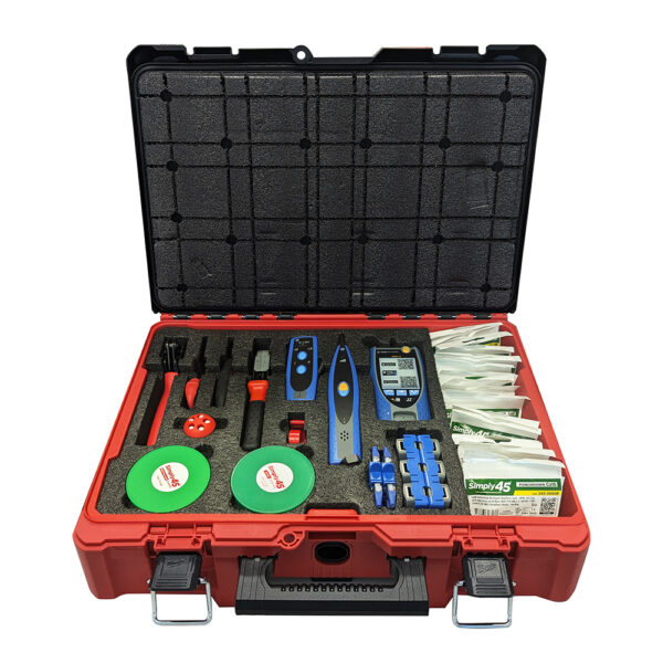 S45-PSKMP2 – PROSeries Milwaukee Packout w/ Cat6, Cat6 STP, PROSeries crimper, Speed Jack Termination Tool, Stubby Screwdriver, stripper, cutters - Case
