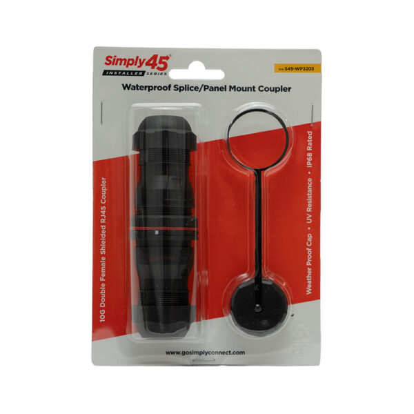 S45-WP3203 - Waterproof In-Line/Splice Coupler with Cap