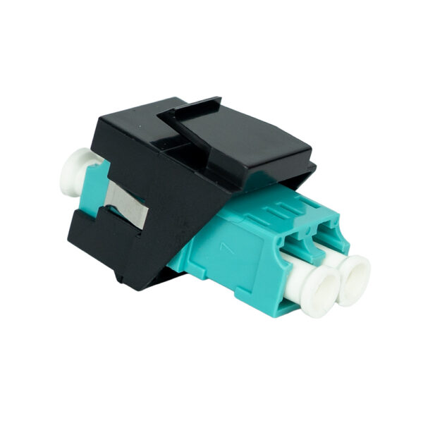 SF-42LCMB - LC/PC to LC/PC Aqua MM Keystone, Black - Image 2