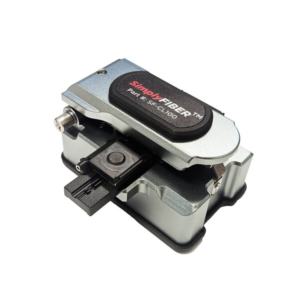SF-CL100 - Fiber cleaver W/Rotating blade, Black