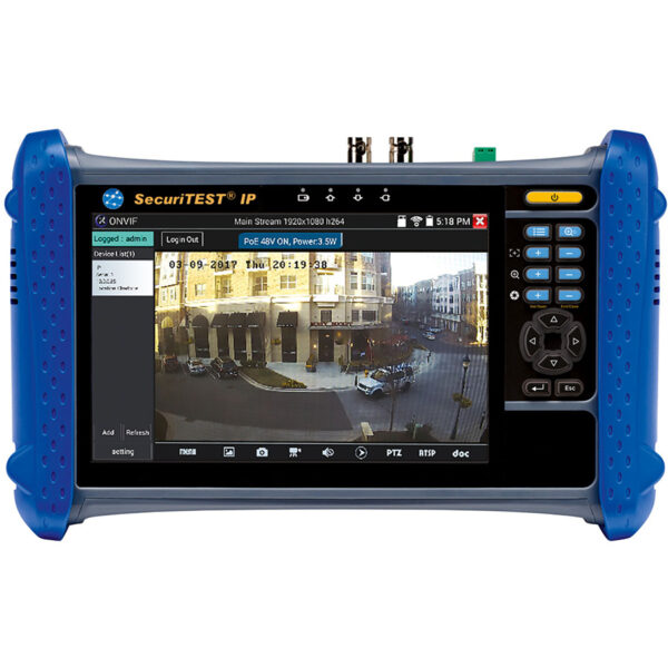 ST-171000 - SecuriTEST IP Digital/ Analog/HD Coax CCTV Tester - Image 2