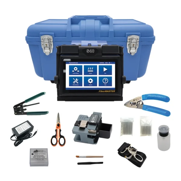 ST-R301S40K - FiberMASTER S40 Adaptive Clad Alignment Fusion Splicer Kit